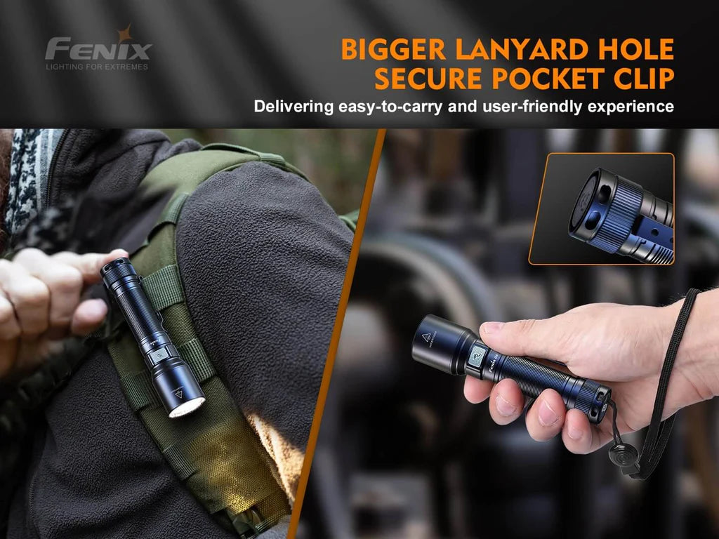 Fenix C6 V3 Heavy Duty Rechargeable Flashlight