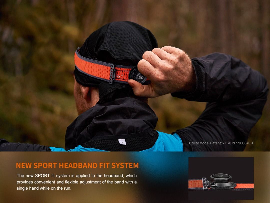 Fenix HM65R-DT High Performance Magnesium Trail Running Headlamp