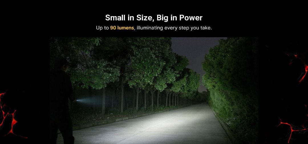 (Limited Edition) Olight i3E Black Lava Keychain Flashlight