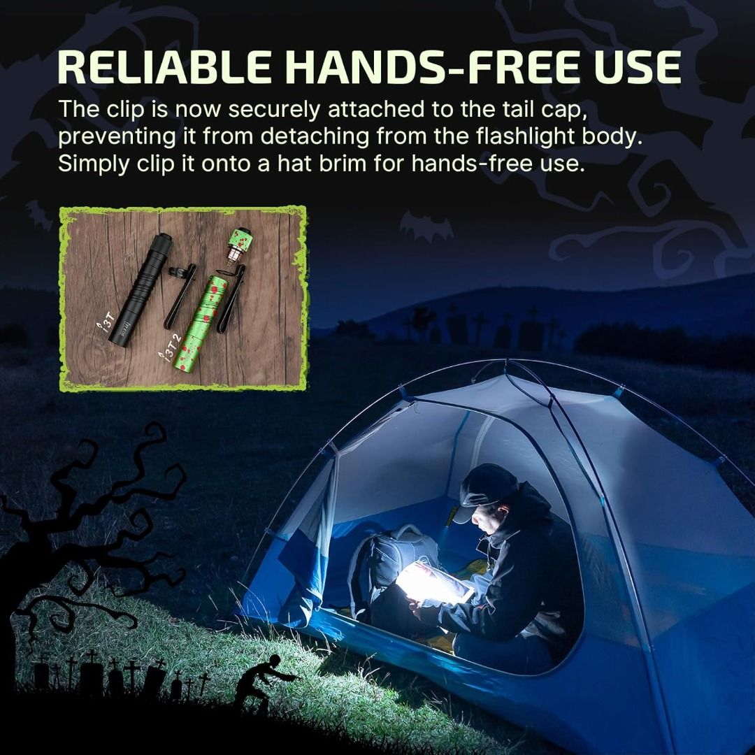 (Limited Edition) Olight i3T 2 Zombie EDC Flashlight