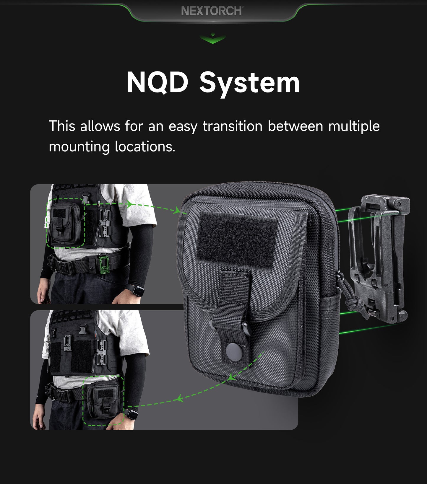 Nextorch V23 Quick Draw Tactical Utility Pouch