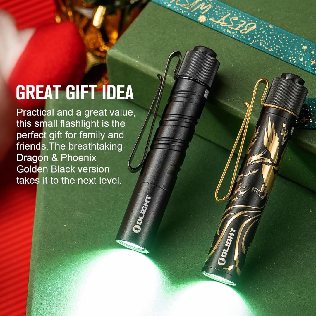 (Limited Edition) Olight i3T 2 Dragon Phoenix Everyday Carry Flashlight