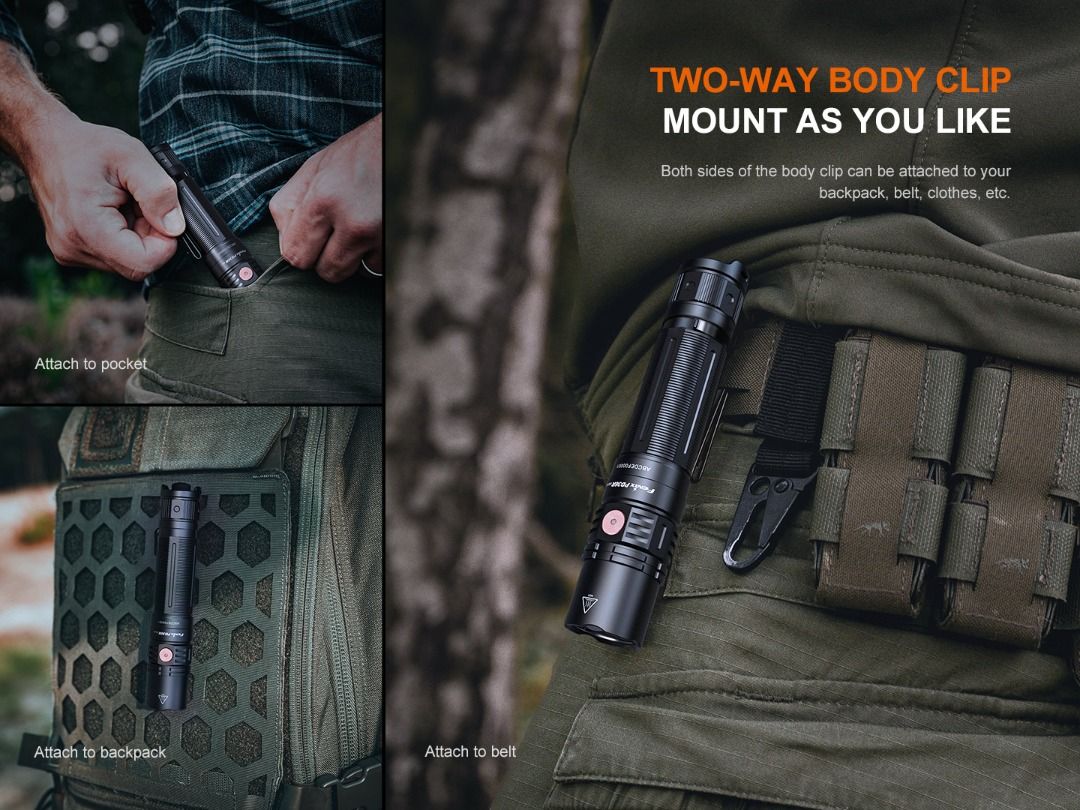Fenix PD36R V2 USB-C Rechargeable Flashlight