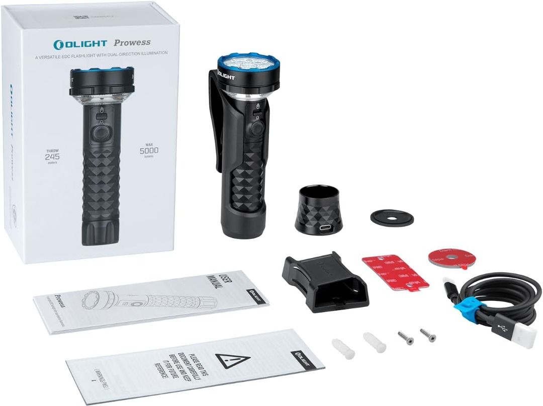 Olight Prowess 5,000 Lumens Flashlight + 800 Lumens Area Light