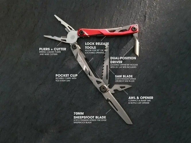 True Utility Ti Pocket Multi Tool