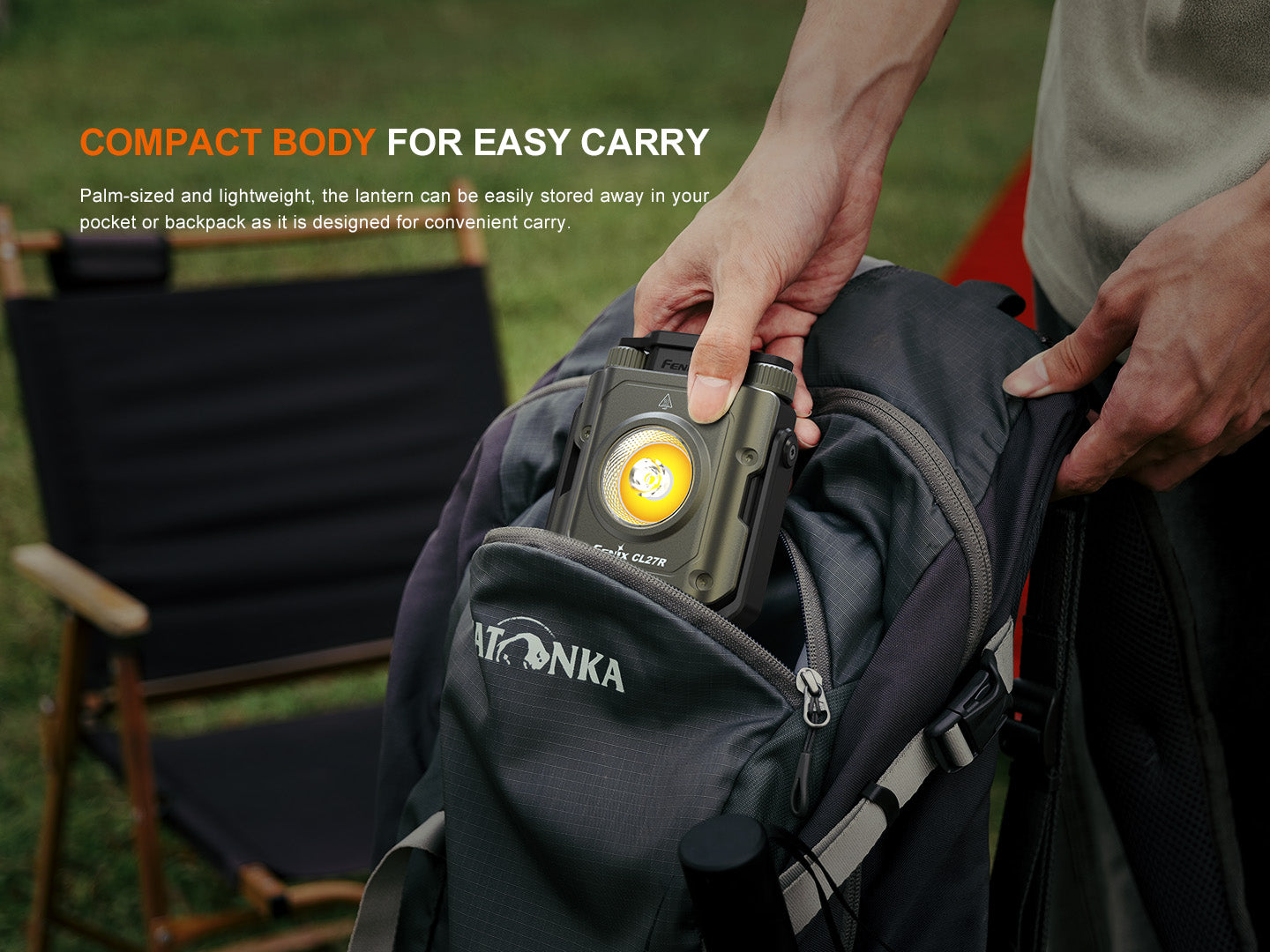 Fenix CL27R Spot-And-Floodlight Outdoor Lantern