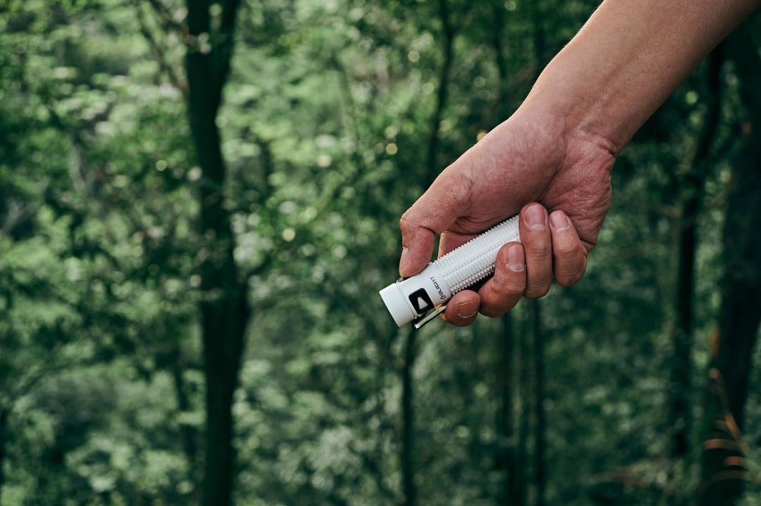 (Limited Edition) Olight Baton 3 Pro in White / Copper Rechargeable Flashlight