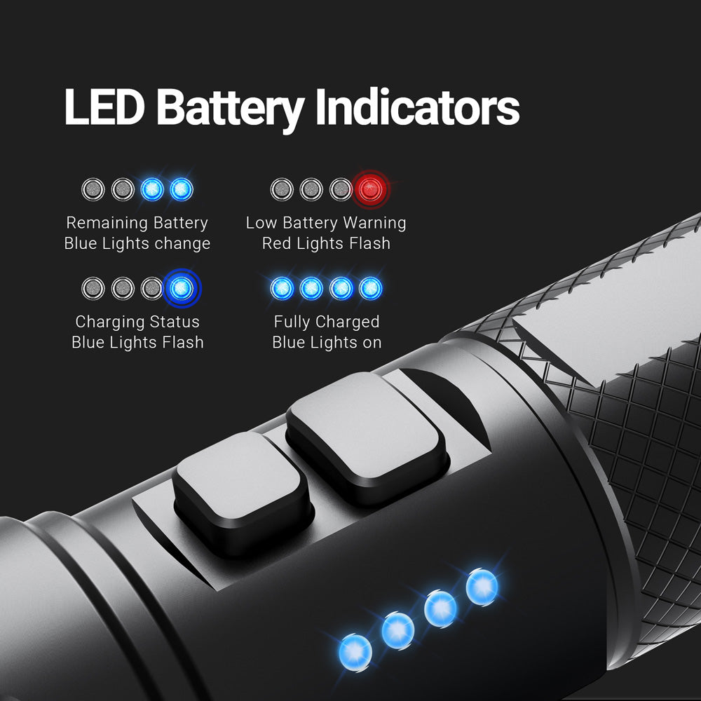 Nextorch P86 Flashlight with Electronic Whistle