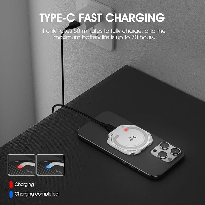 Wuben E1 Tri-Colour Phone Flashlight / Selfie Light