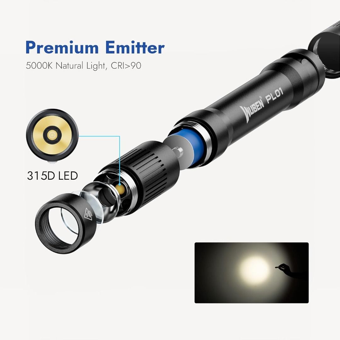 Wuben PL01 Rechargeable Penlight