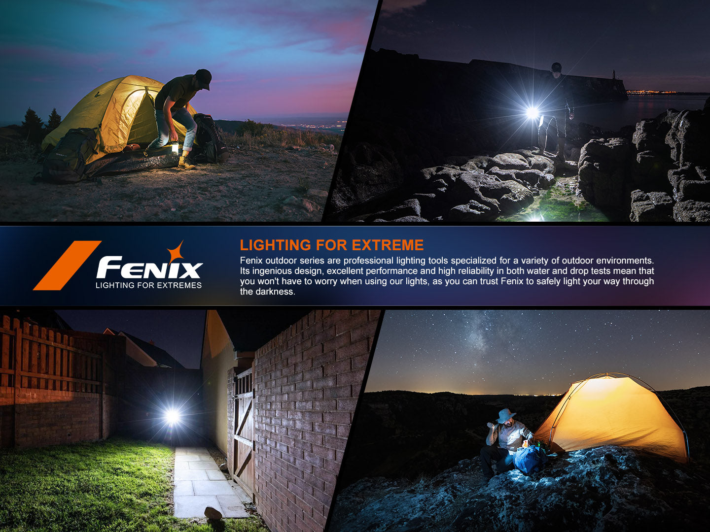 Fenix C7 Pro High Power Fast Charge Flashlight - 4,600 Lumens
