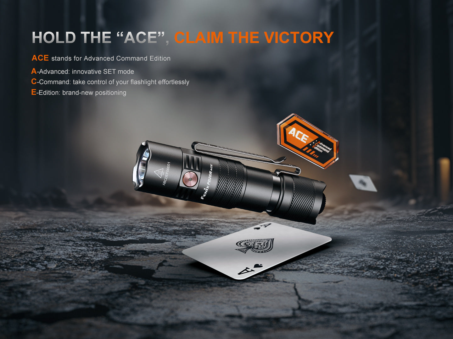 Fenix PD26R Ace Compact Rechargeable Flashlight