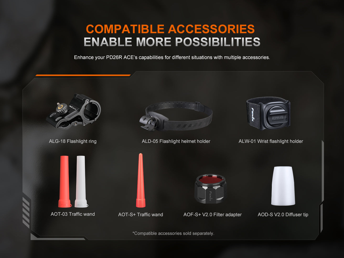 Fenix PD26R Ace Compact Rechargeable Flashlight