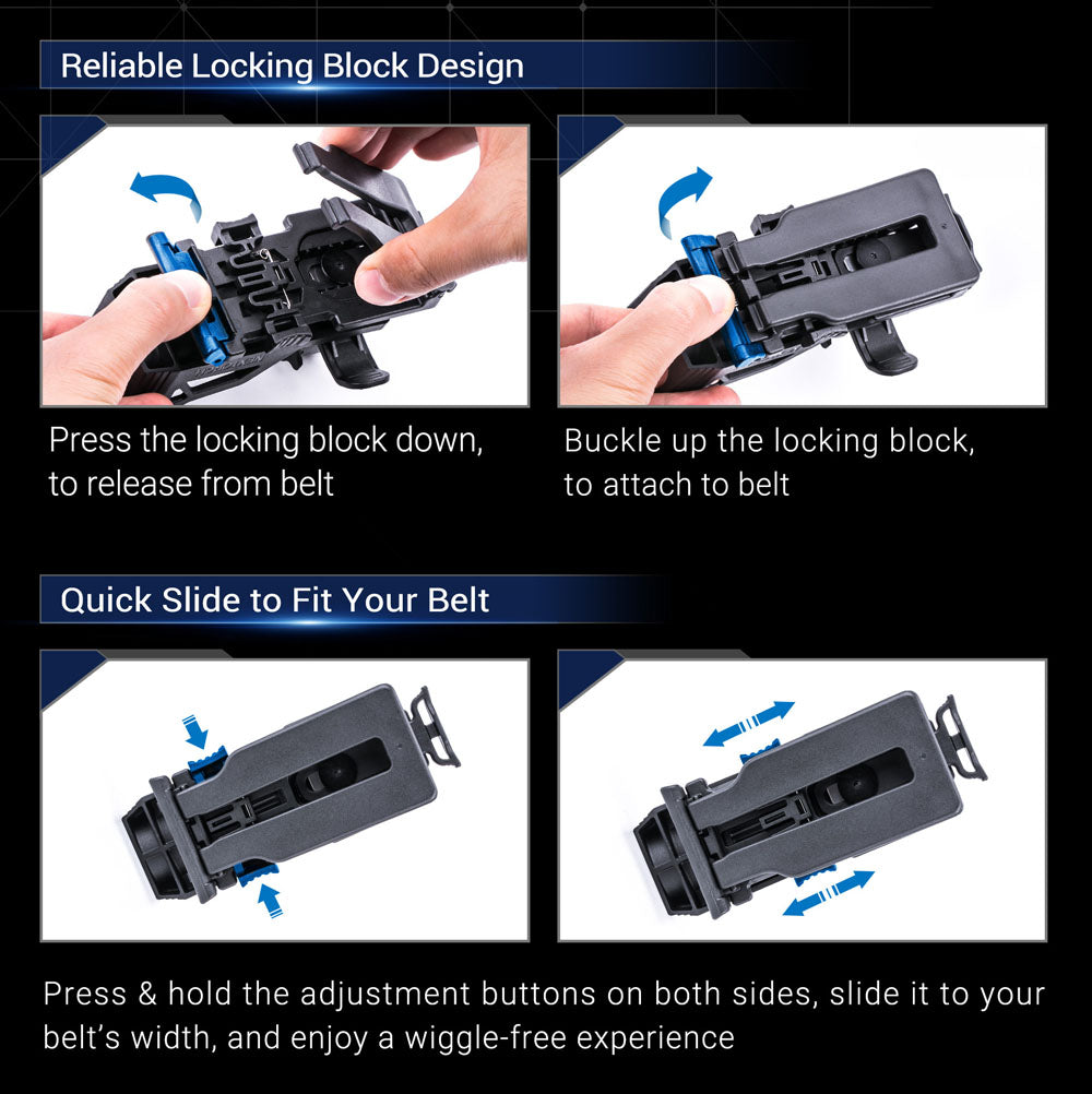 Nextorch V51 Quick Release Holster for Flashlight