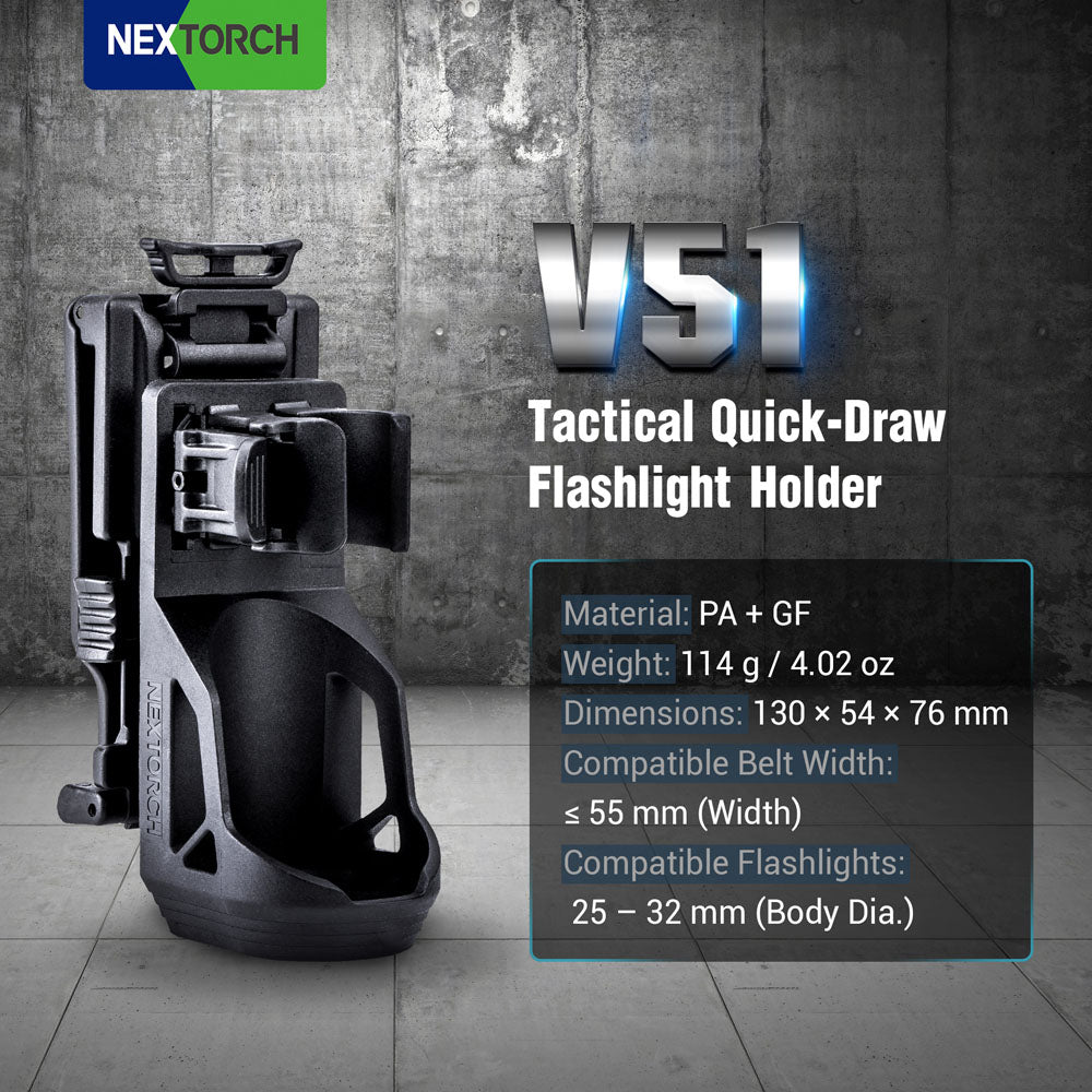 Nextorch V51 Quick Release Holster for Flashlight