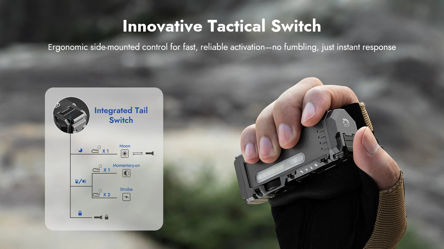 Wuben X4 Compact Multi-Function Flashlight