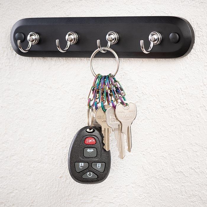 Nite Ize Keyring Locker S-Biner Stainless Steel in Spectrum