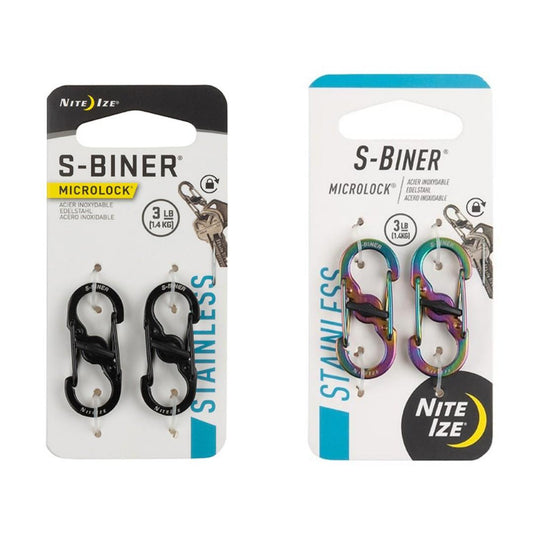 Nite Ize S-Biner Stainless Steel MicroLock