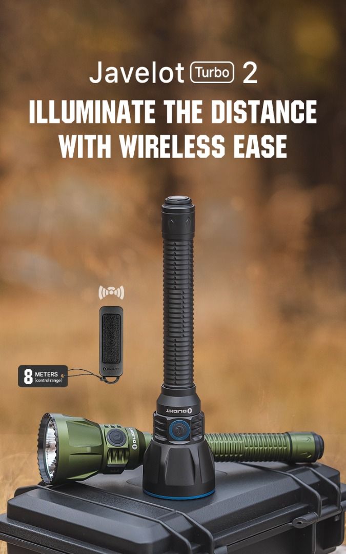 Olight Javelot Turbo 2 Long Throw Flashlight