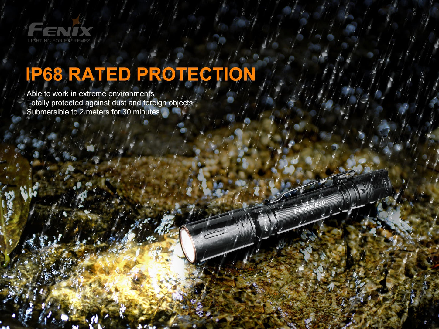 Fenix E20 V2 LED Flashlight