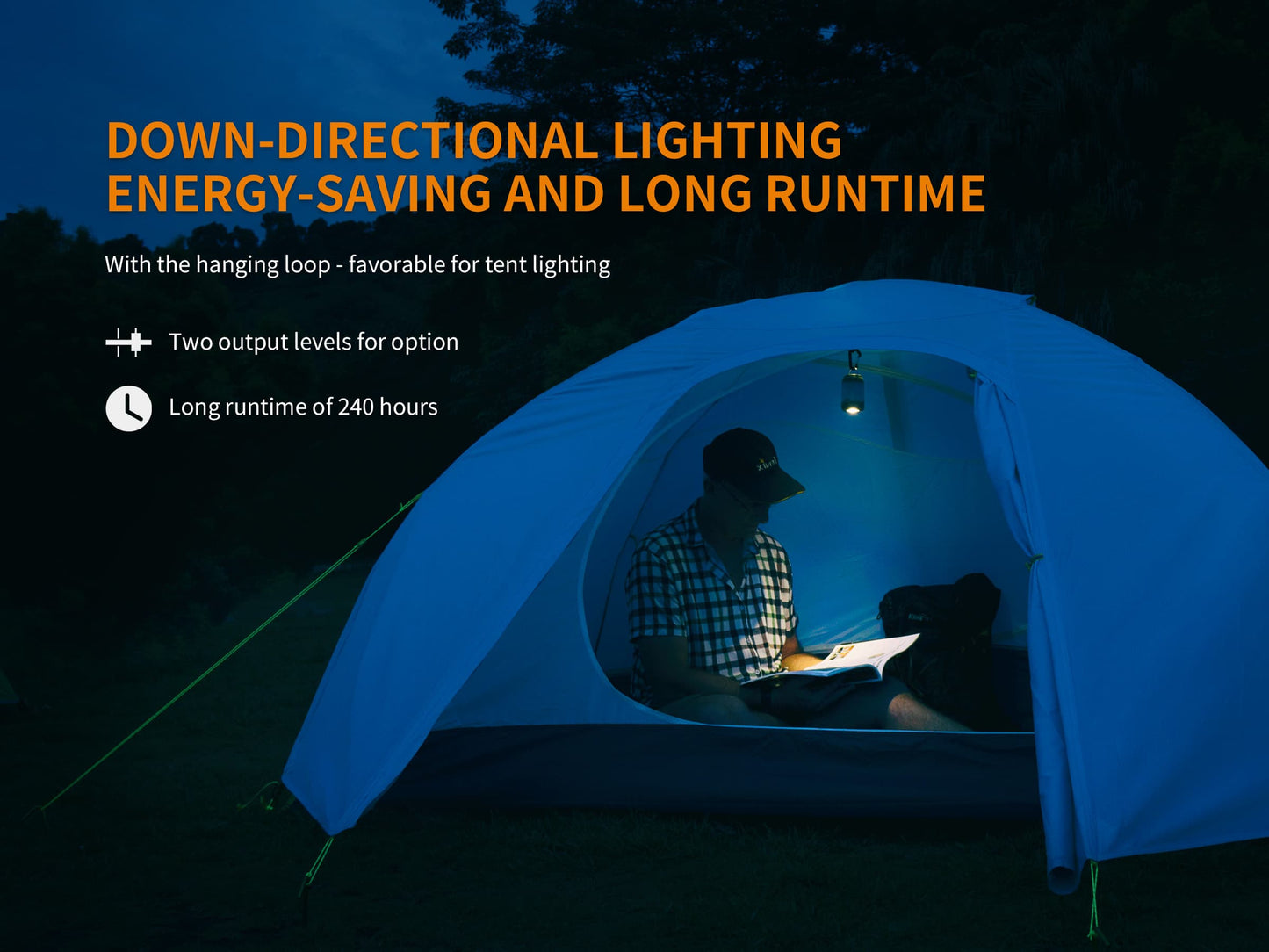 Fenix CL26R Rechargeable Camping Lantern 400 Lumens