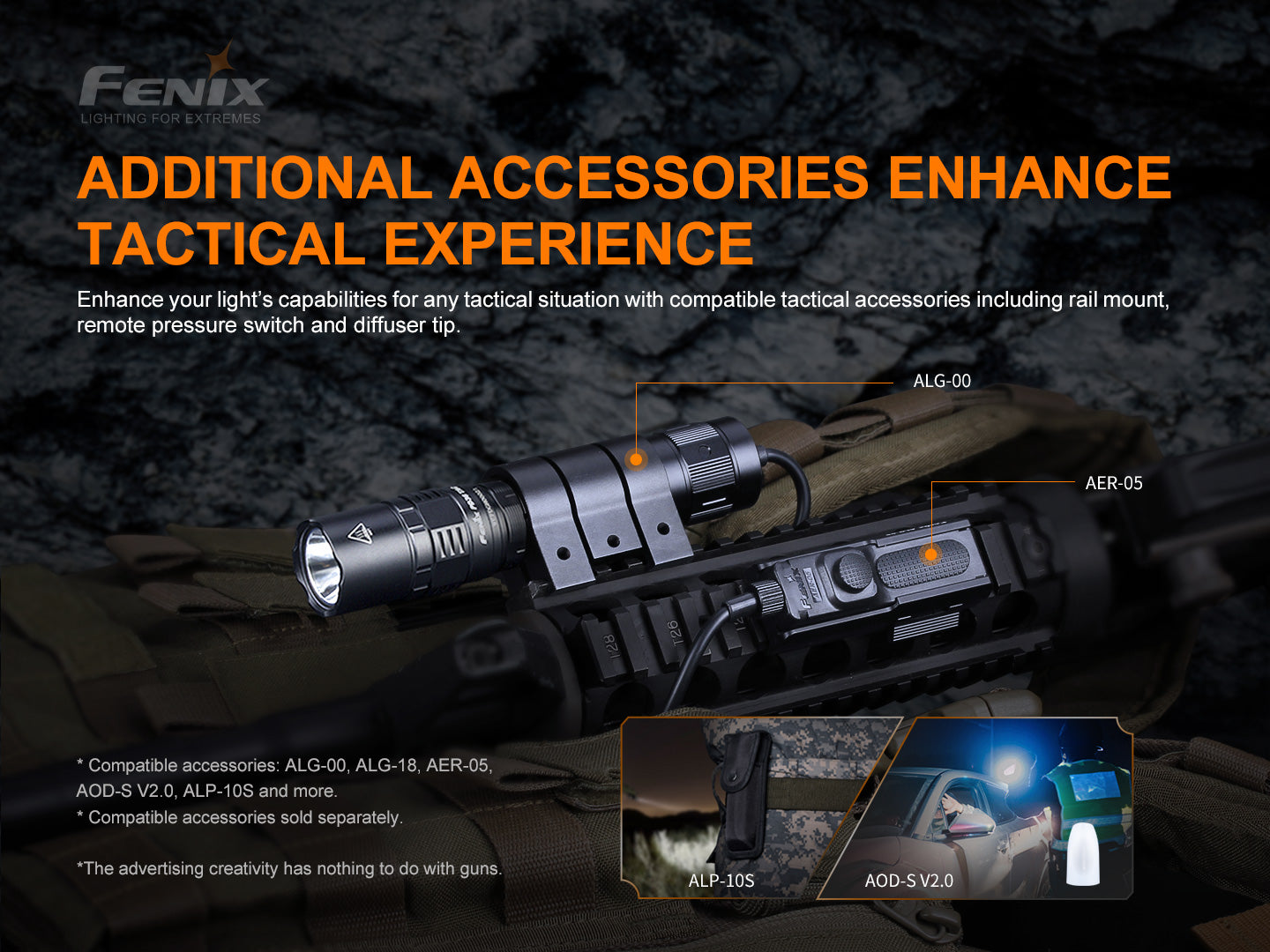 Fenix PD36 Tac 3000 Lumens Tactical Flashlight