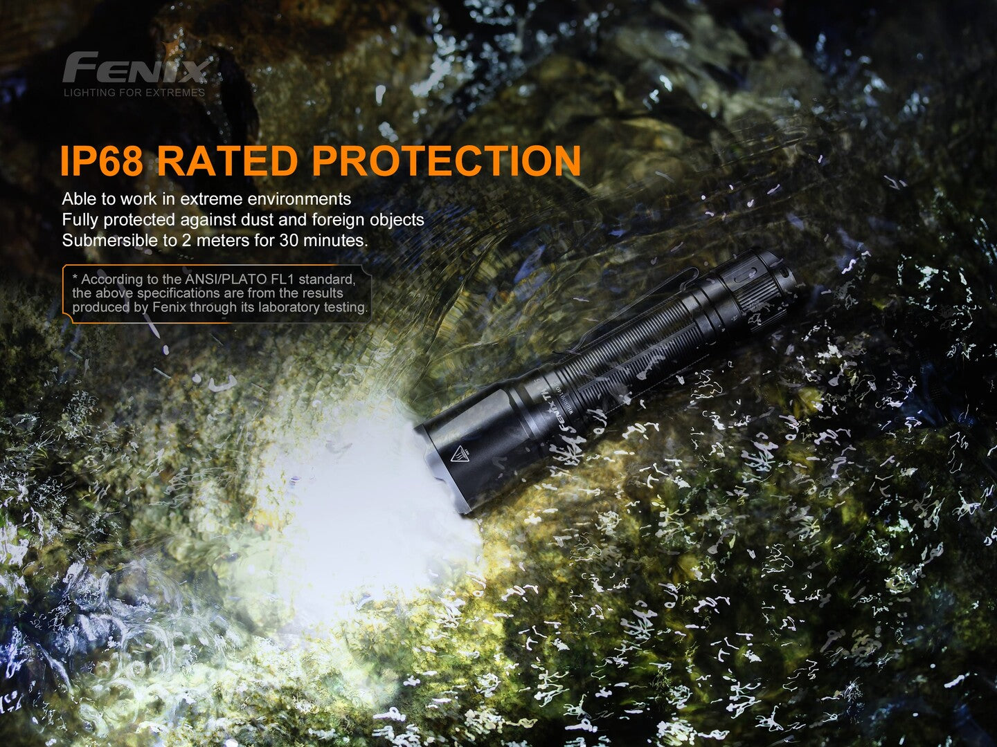 Fenix TK16 V2 Tactical Flashlight With Strobe Ready 3100 Lumens
