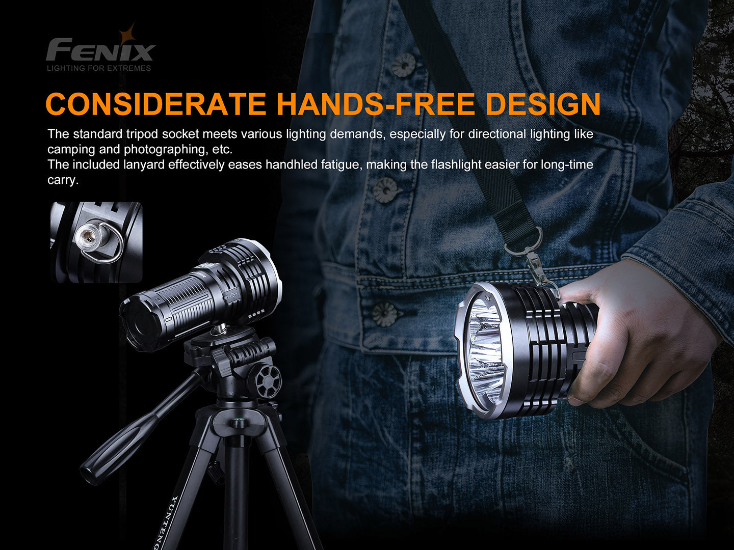 Fenix LR50R High Power Flashlight