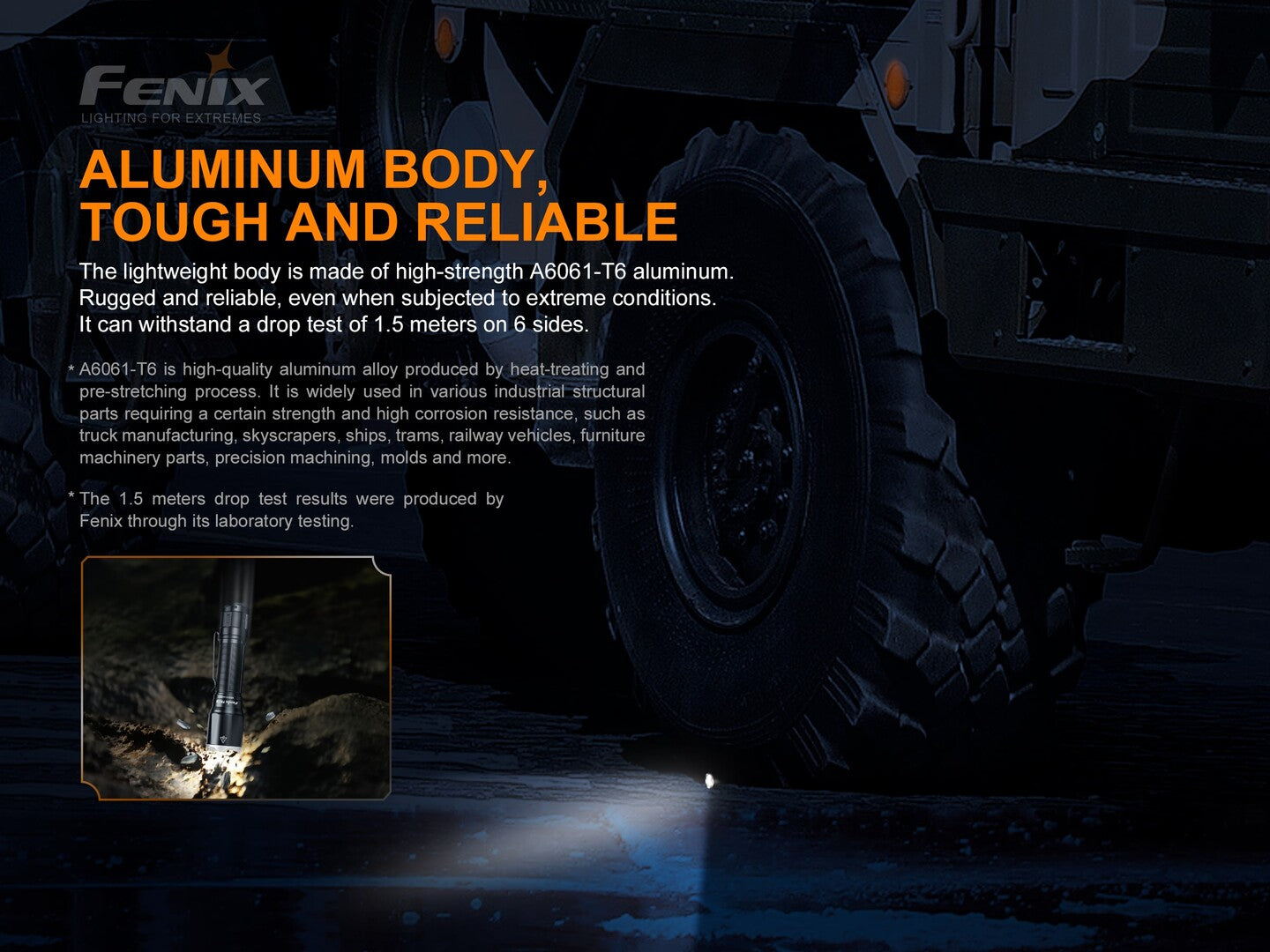 Fenix TK16 V2 Tactical Flashlight With Strobe Ready 3100 Lumens