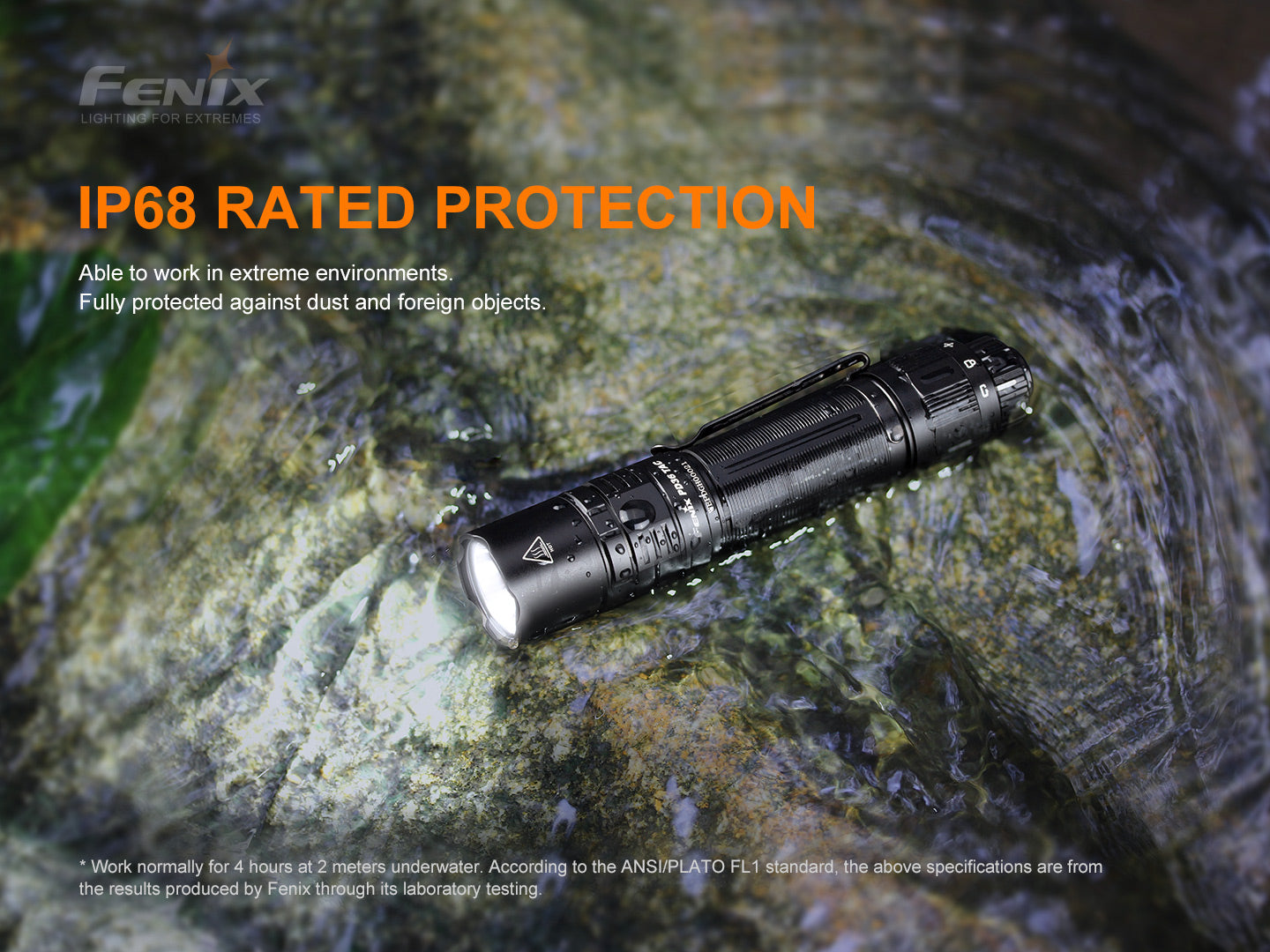 Fenix PD36 Tac 3000 Lumens Tactical Flashlight