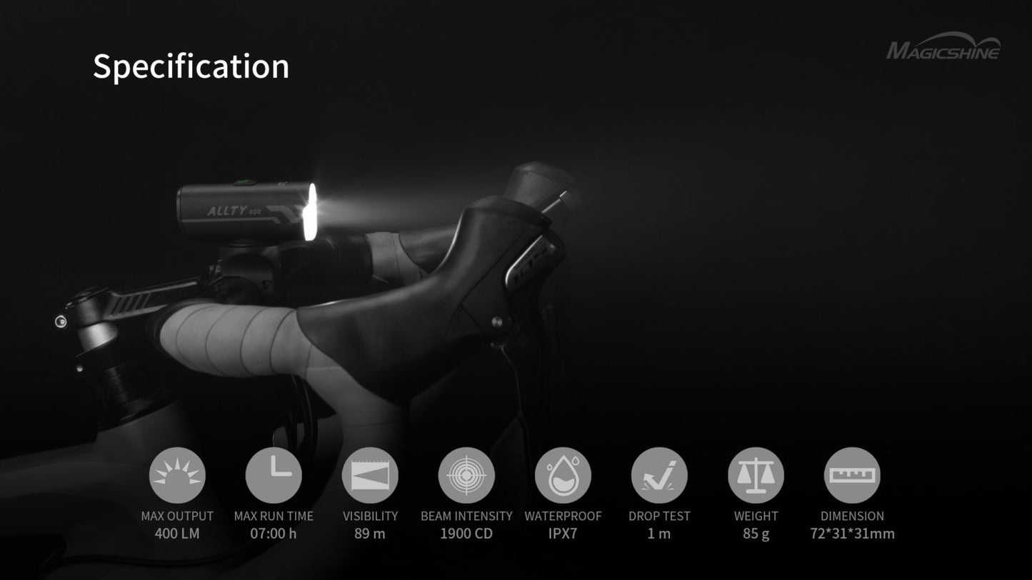 Magicshine ALLTY 400 Compact Bike Front Light