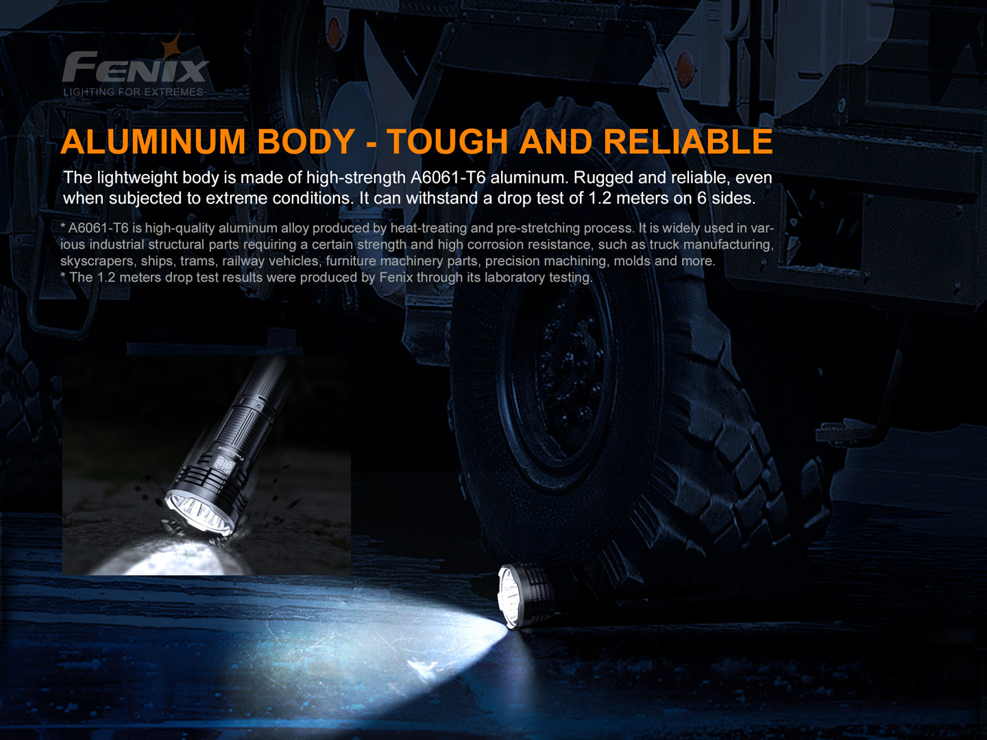 Fenix LR50R High Power Flashlight