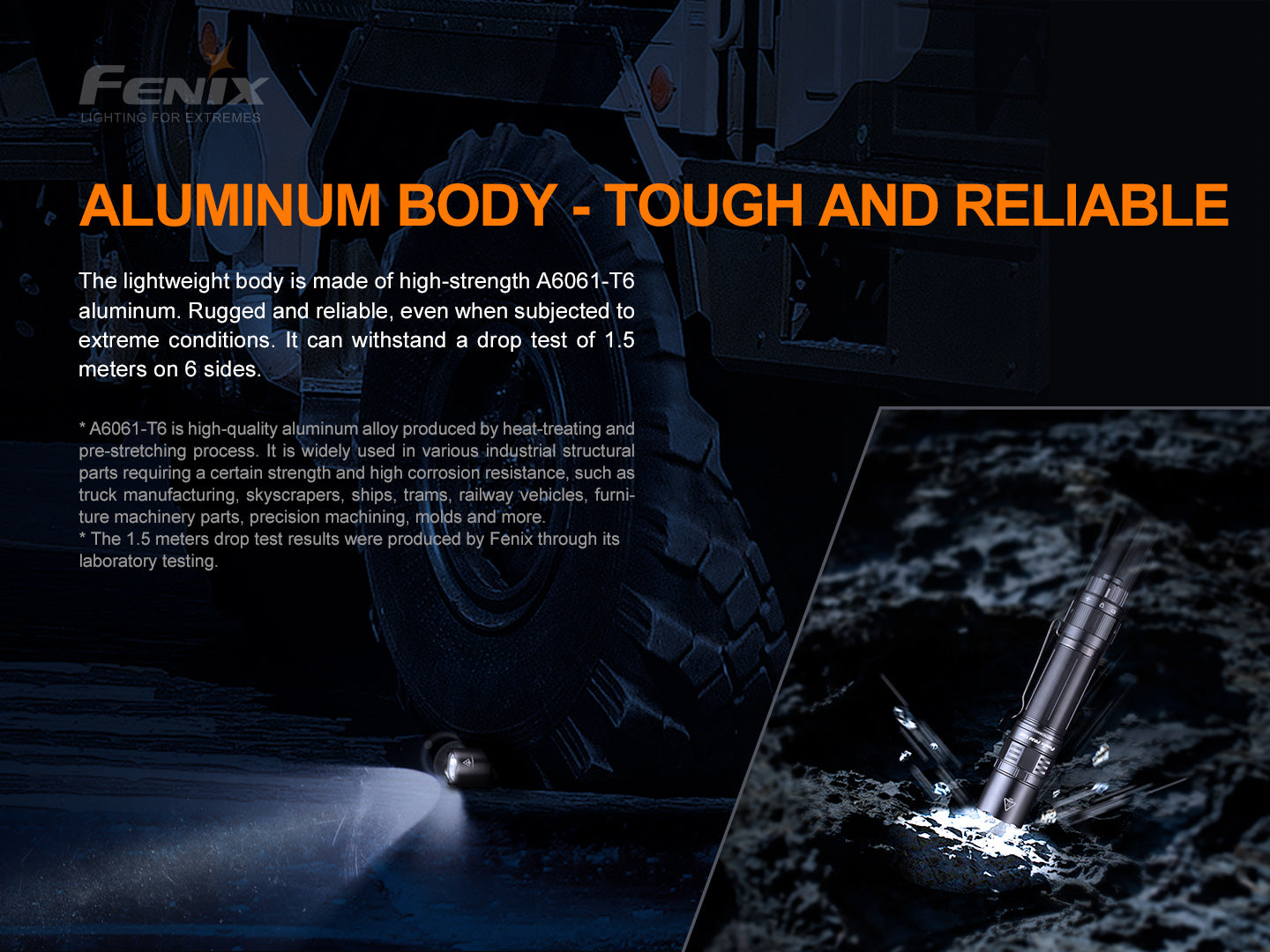 Fenix PD36 Tac 3000 Lumens Tactical Flashlight