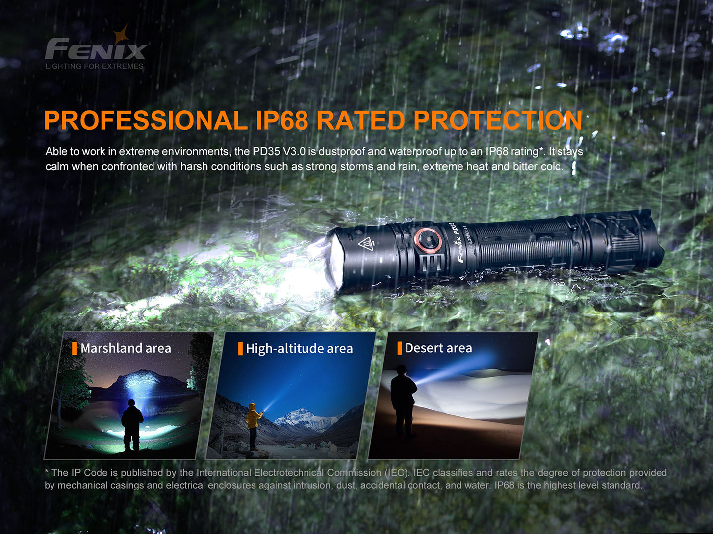 Fenix PD35 V3 Tactical Flashlight 1700 Lumens