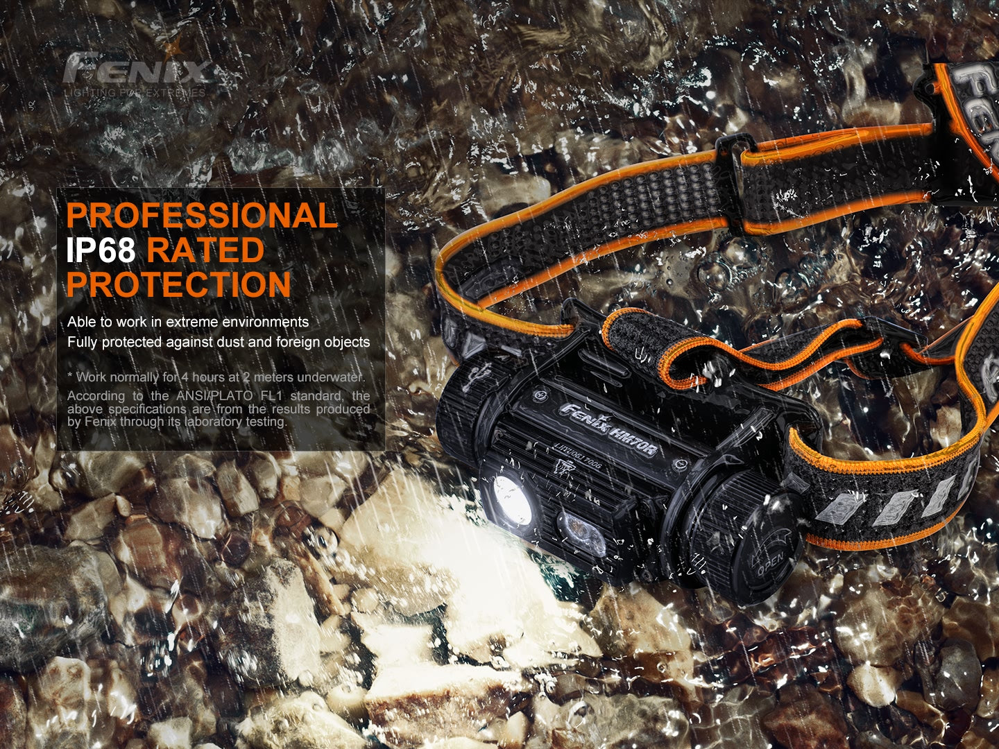 Fenix HM70R Rechargeable Headlamp 1600 Lumens