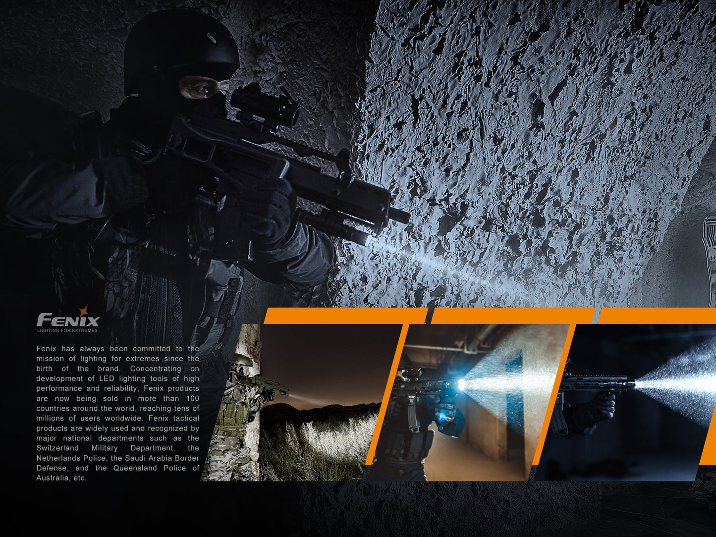 Fenix TK26R Triple Colored Flashlight