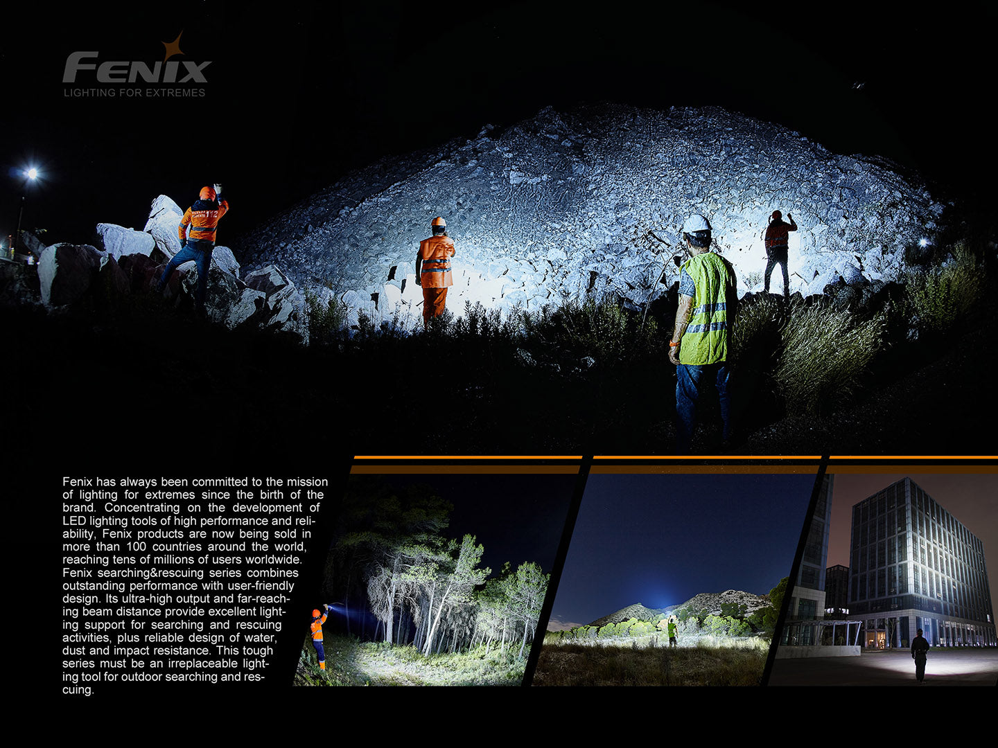 Fenix LR50R High Power Flashlight