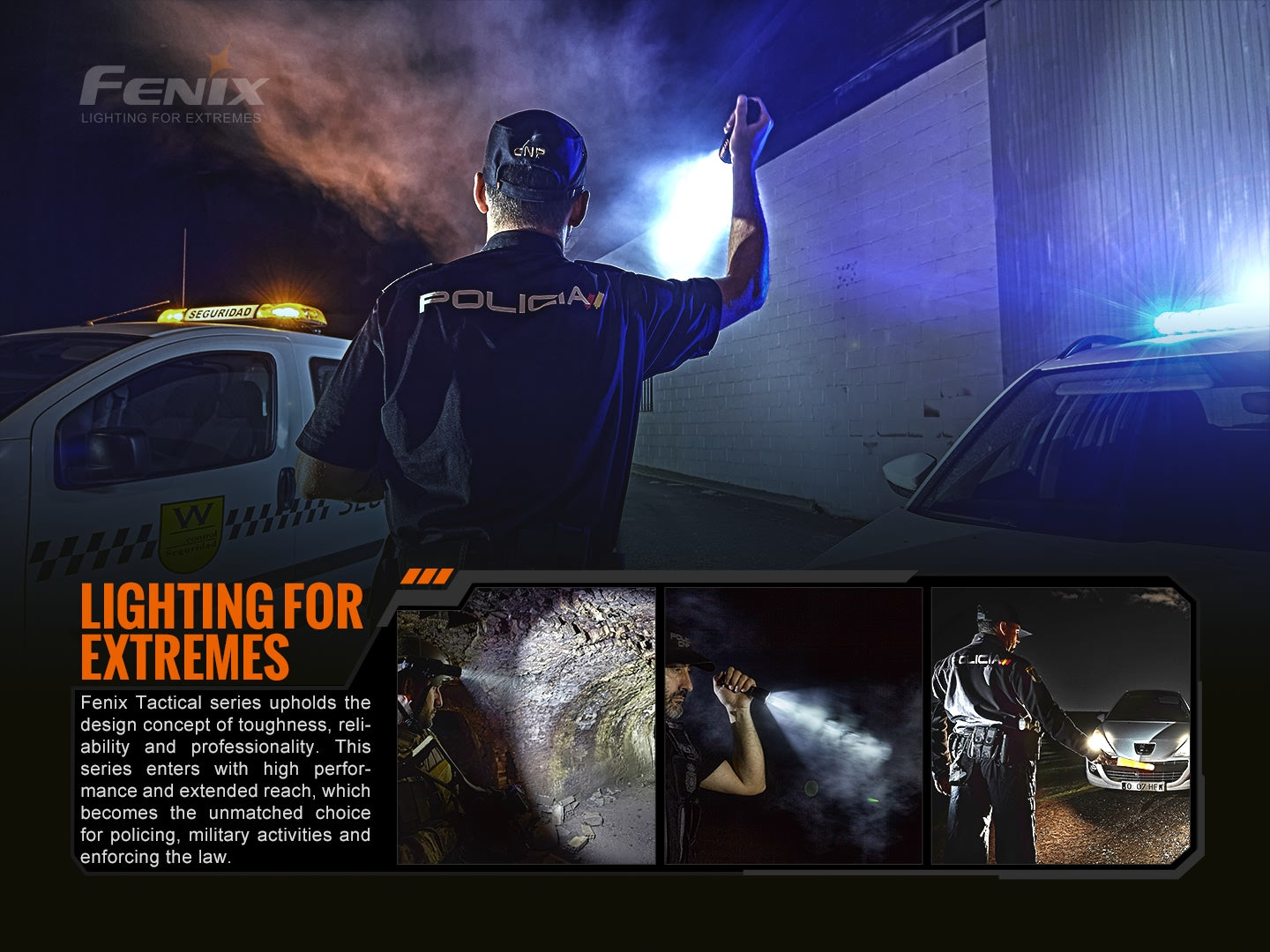 Fenix TK20R V2 Tactical Flashlight 3000 Lumens - 475 Meters Throw