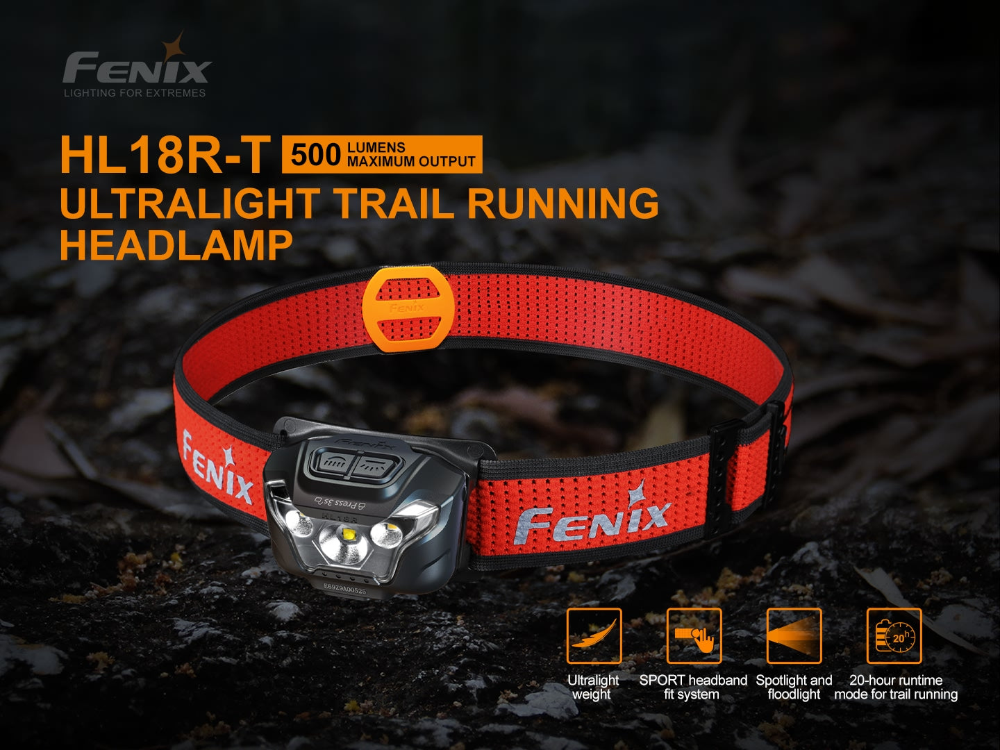 Fenix HL18R-T Ultra Lightweight Headlamp