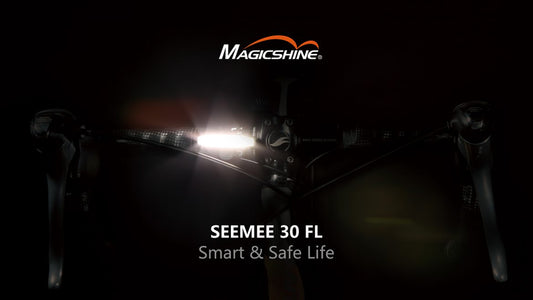 Magicshine SEEMEE 30 Bicycle Rear Light in Red & Front Warning Light in White (Twin Pack)