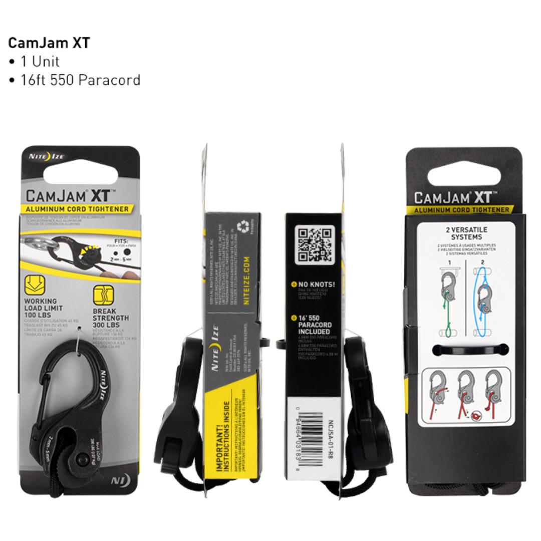 Nite Ize CamJam XT Aluminum Rope / Cord Tightener