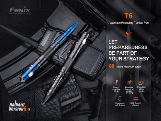 Fenix T6 USB-C Rechargeable Penlight