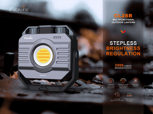 Fenix CL28R Multifunctional Outdoor Lantern + Power Bank USB-A Port