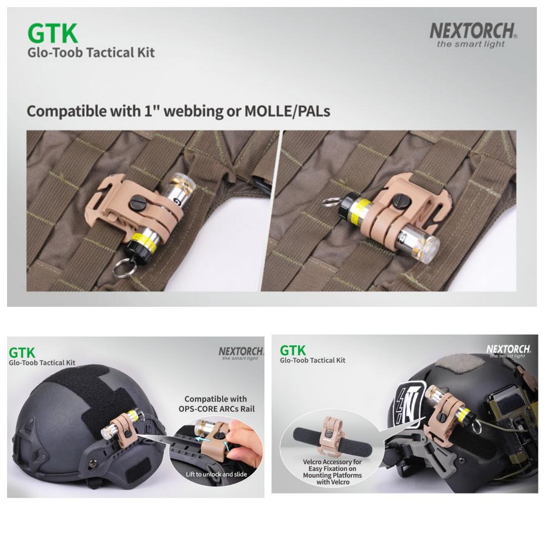 Nextorch GTK Glo-Toob Tactical Kit