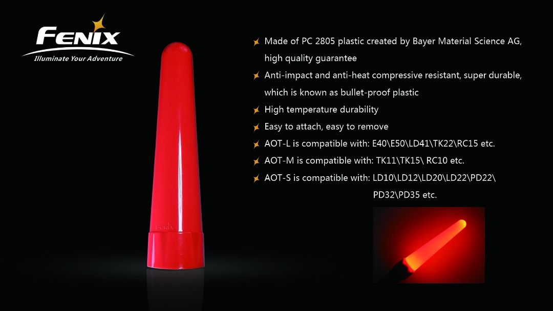 Fenix AOT-M Traffic Wand For Flashlight