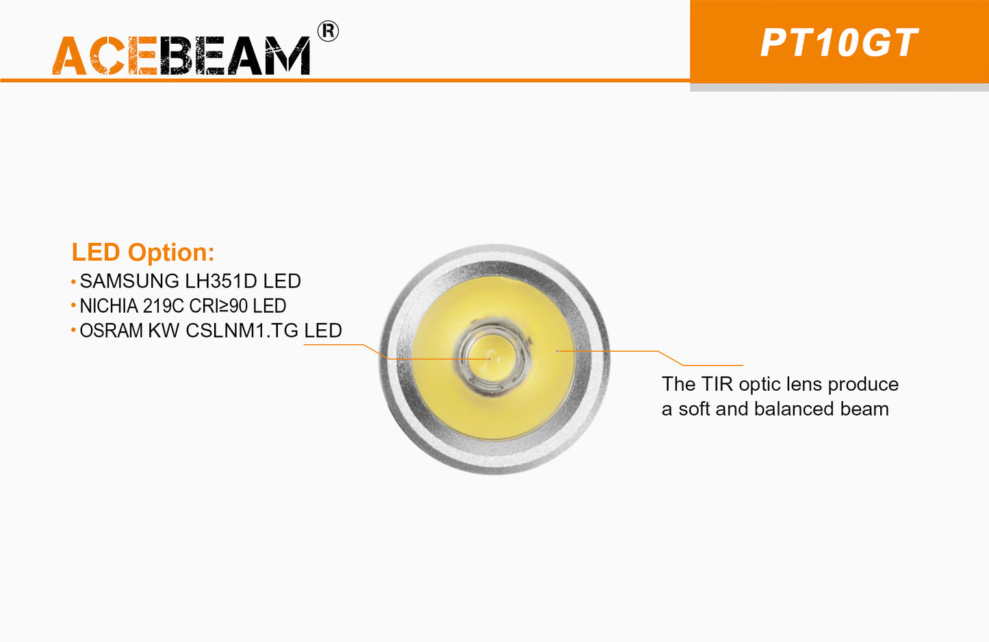 Acebeam PT10-GT LED Penlight