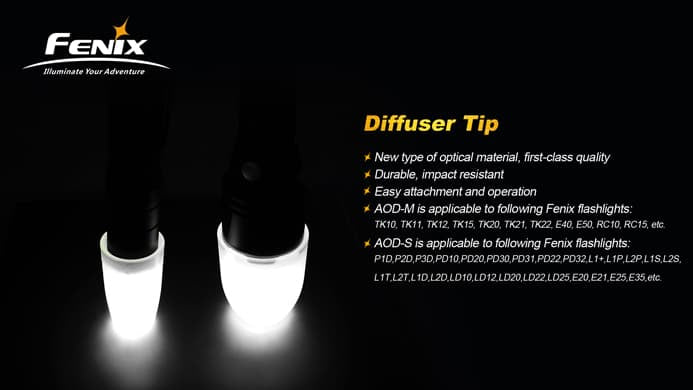 Fenix AOD Diffuser Tip