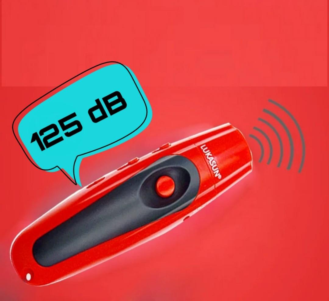 USB Rechargeable Electronic Whistle - 3 Tones & 3 Volumes