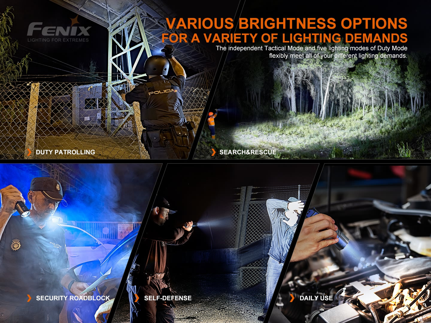 Fenix TK35UE V2.0 High Performance Flashlight 5000 Lumens