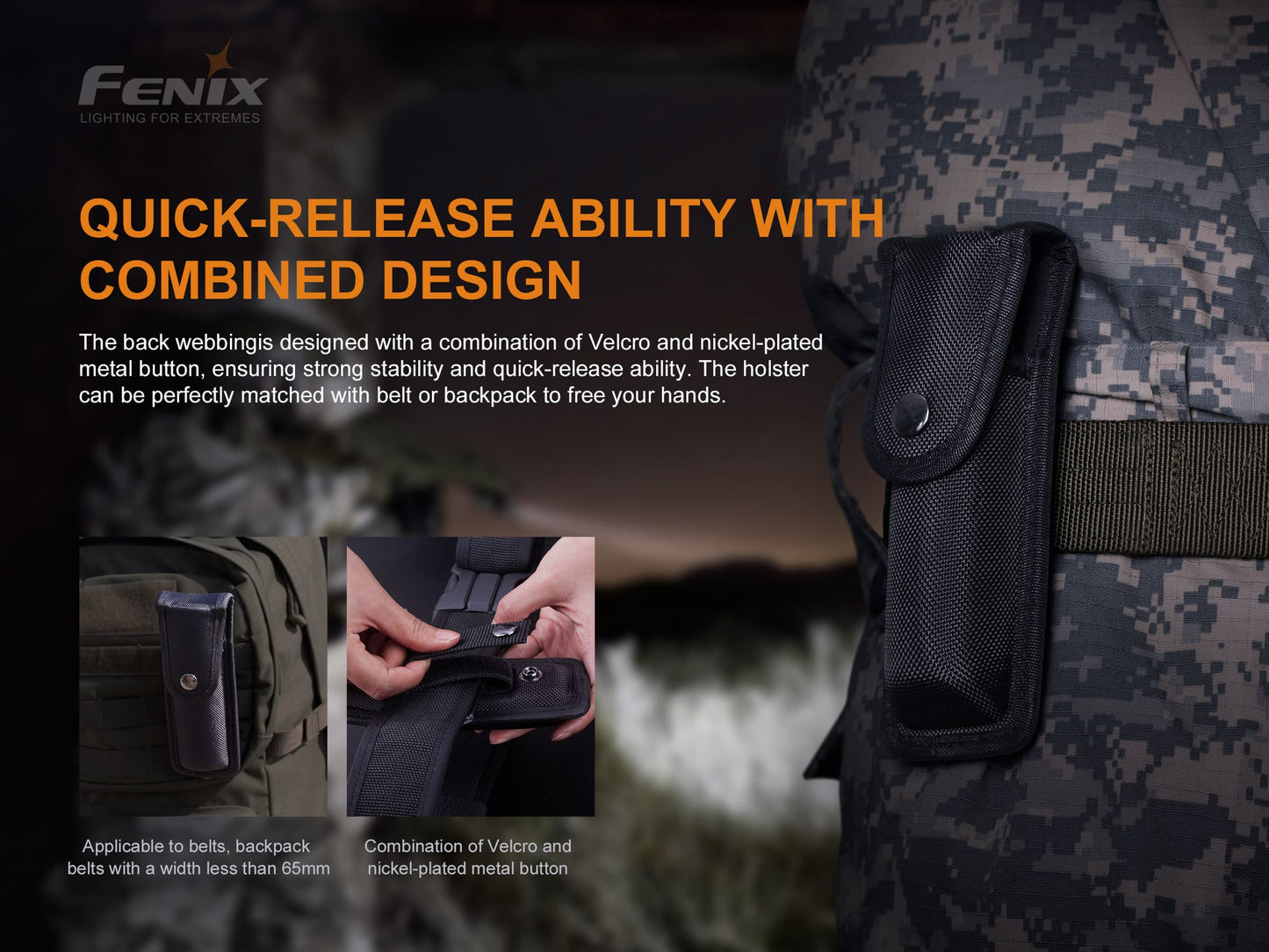 Fenix ALP-10 Premium Quality Flashlight Holster